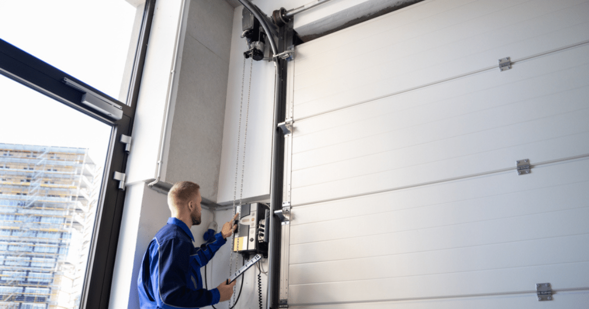 commercial overhead door repair in Kingston, NH
